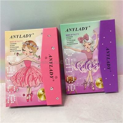 Палетки теней для век ANYLADY Dance Eyeshadow Palette 2 ШТУКИ (52)