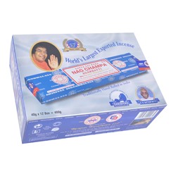 Satya-40-BL Блок благовоний Nag Champa (Наг Чампа) 12 упаковок по 40 грамм