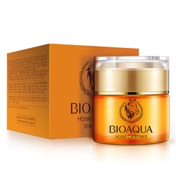 BIOAQUA, Крем для лица с лошадиным жиром, Horse Oil Ointment, 50г