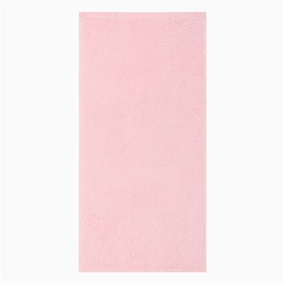 Полотенце махровое "Этель" 30*60 см, цв. бледно-розовый, 100% хлопок, 340 г/м2