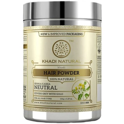 Хна для волос бесцветная (Herbal Hair Powder Senna Neutral), Khadi, 150г
