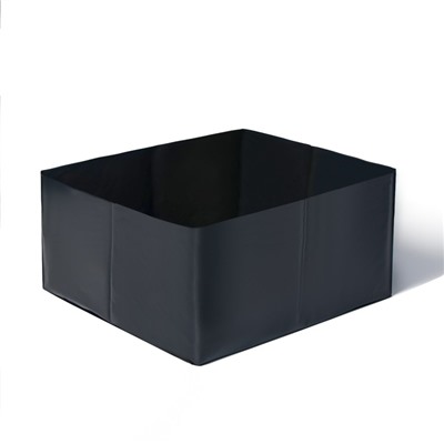 Пакет для рассады, 28 л, 36 × 40 см, полиэтилен толщиной 120 мкм, с перфорацией, чёрный, Greengo