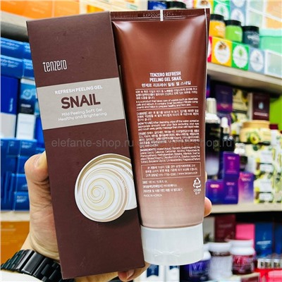 Пилинг-гель TENZERO Refresh Peeling Gel SNAIL 180ml (13)