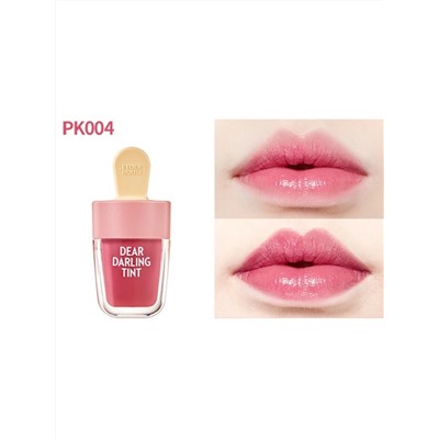 ETUDE HOUSE - ТИНТ ДЛЯ ГУБ ГЕЛЕВЫЙ УВЛАЖНЯЮЩИЙ DEAR DARLING TINT PK004, 4,5 G