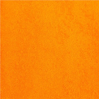 Полотенце махровое Экономь и Я 70х130 см, цв. оранжевый, 100% хлопок, 320 гр/м2
