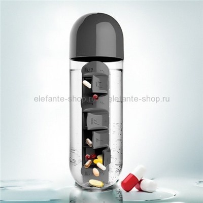 Бутылка Pill & Vitamen Organizer Bottle (0,6 литра), KP-289