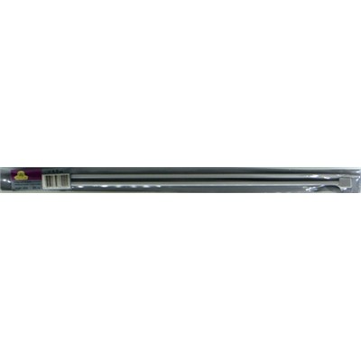 Спицы "Рукоделие" RSP для вязания (прямые) металлические с покрытием (RSP-405 35см * 4.5мм)
