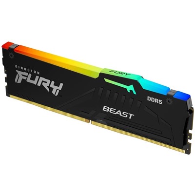 Память DDR5 32GB 6000MHz Kingston KF560C36BBEA-32 Fury Beast Black Expo RGB RTL Gaming PC5-   106502