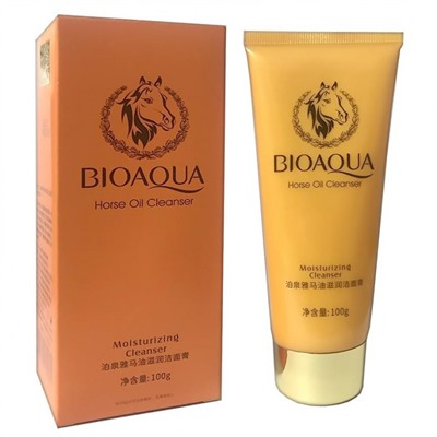 Пенка для умывания Bioaqua Horse Oil