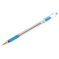 Ручка шариковая MC GOLD голубая 0.5мм BMC-12 MunHwa