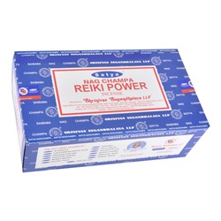 Satya-15-BL Блок благовоний Reiki Power (Сила Рэйки) 12 упаковок по 15 грамм