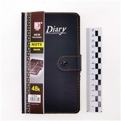 Блокнот Note Book с ручкой, обложка искусств.кожа,ассорт(10*18см,70л) NO:XY-8848