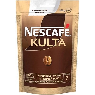 Кофе растворимый Nescafe Kulta 180 г (Нескафе Культа)