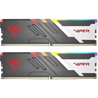 Память DDR5 2x16GB 5600MHz Patriot PVVR532G560C36K Viper Venom RGB RTL Gaming PC5-44800 CL3   106503