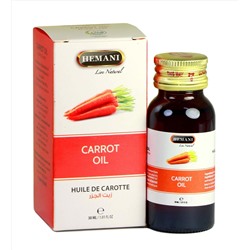 Морковное - натуральное масло Hemani Carrot oil, 30 мл