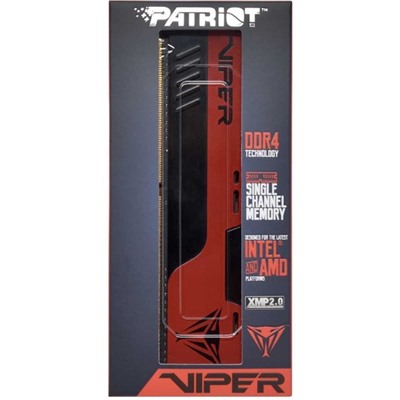 Память DDR4 8GB 3200MHz Patriot PVE248G320C8 Viper Elite II RTL Gaming PC4-25600 CL18 DIMM   1065016