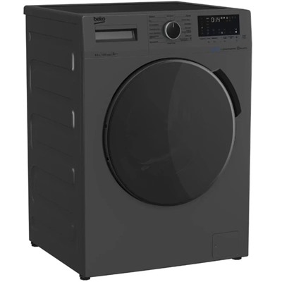 Стиральная машина Beko WSPE6H612A, класс А, 1200 об/мин, до 6.5 кг, с паром, черная