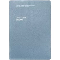 Ежедневник датированный на 2024 год Dream, голубой, А5, 176 листов