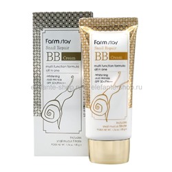 Восстанавливающий ВВ-крем с улиточным муцином FarmStay Snail Repair BB Cream SPF50+/PA+++ 50g