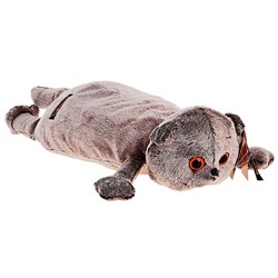 Мягкая игрушка-подушка «Кот», цвет серый, 40 см