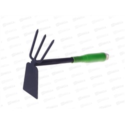 Рыхлитель-тяпка 29см, пластиковая ручка, AL-231049-1  *120