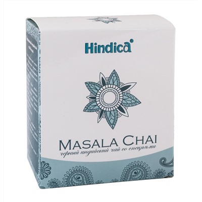 Чай чёрный листовой Масала (со специями) Assam Masala Chai Hindica 70 гр.