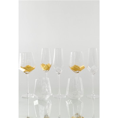 Набор стаканов стеклянных Magistro «Дарио», 450 мл, 10×11,5 см, 6 шт, цвет прозрачный