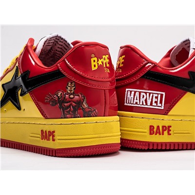 Кроссовки Marvel x BAPE Sta Force 1 low