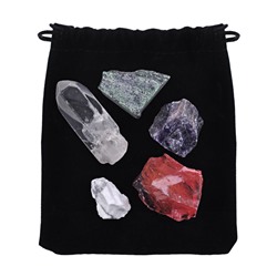 STK002-06 Набор из 5 натуральных камней в мешочке