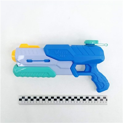 Водный пистолет 32см Water Gun 2цвета (NO.95580/с помпой) 107