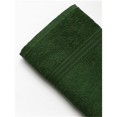 Полотенце 50*90 зеленый косичка