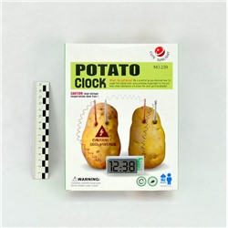 МЯТАЯ КОРОБКА. Инженерный конструктор. Potato clock. Картофельные часы. 239