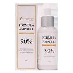 [ESTHETIC HOUSE] Сыворотка для лица с улиткой FORMULA AMPOULE GOLD SNAIL, 80 мл