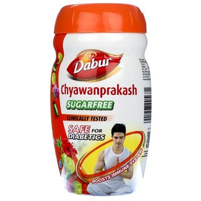 Чаванпракаш Дабур (чаванпраш без сахара, иммуномодулятор) Dabur Chyawanprakash 500 гр.