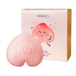 Images, Скраб-мыло для тела с персиком Images Peach Powder Pp Soap, 90г