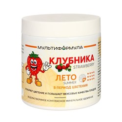 Удобрение комплексное минеральное для Клубники МУЛЬТИФОРМУЛА  ЛЕТО, 500 г