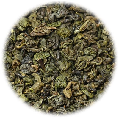 Зеленый чай Ганпаудер Молочный (Порох)