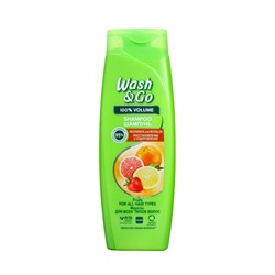 Шампунь Wash&Go с экстрактами фруктов для всех типов волос, 360 мл