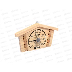 Термометр Избушка для бани и сауны 23*12,5*2,5см., 18014 *10