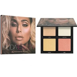 Хайлайтер для лица Huda Beauty 3D Highlighter Palette