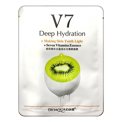 Маска для лица Bioaqua V7 Deep Hydration Kiwi