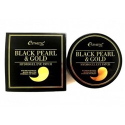 ESTHETIC HOUSE Гидрогелевые патчи для глаз ЧЕРНЫЙ ЖЕМЧУГ/ЗОЛОТО  BLACK PEARL&GOLD HYDROGEL EYEPATCH