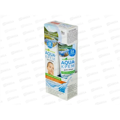 Народные Рецепты Крем-Aqua для лица Глубокое питание, персик 45мл *18
