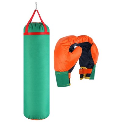 Детский боксёрский набор «Гигант», перчатки и груша d=25 см, h=80 см, цвета микс