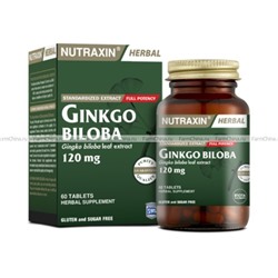Натуральный препарат NUTRAXIN Гинкго Билоба (Ginkgo Biloba)