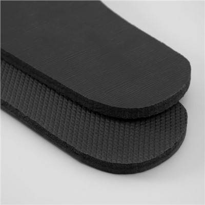 Подошва для вязания обуви "Эва" размер "38", толщина 7 (±0,5) мм, чёрный