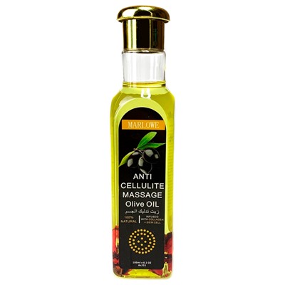 MARLOWE, Масло массажное антицеллюлитное Anti Cellulite Massage Olive OIL, 180 гр