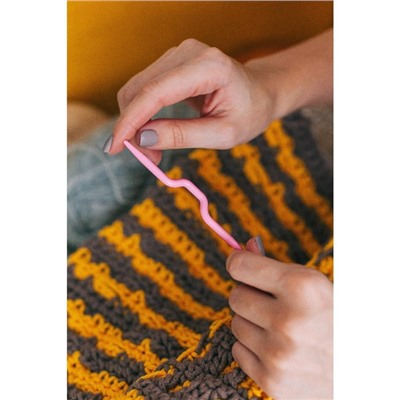 Набор вспомогательных спиц для вязания, d = 3/4/5 мм, 3 шт, цвет МИКС