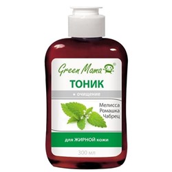 Green Mama Тоник для лица для жирной кожи 300 мл