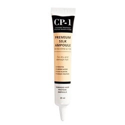 ESTHETIC HOUSE Несмываемая сыворотка для волос с протеинами шелка CP-1 Premium Silk Ampoule, 20 мл